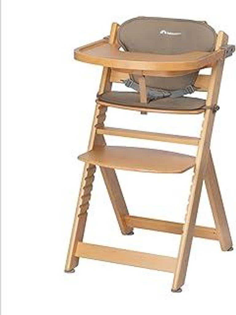 Bebeconfort Timba + Sitzkissen, Kinderhochstuhl Mitwachsend, 6 Monate - 10 Jahre, bis 30 kg, Hochstuhl Baby, Abnehmbares Tablett, Verstellbarer Sit...