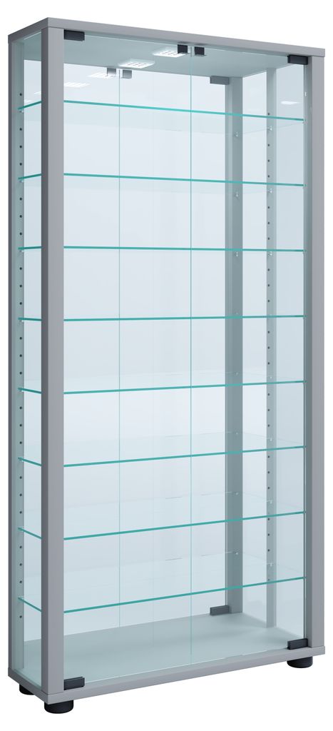 VCM Wandvitrine Hängevitrine Glasvitrine Vitrine Glas Produktbild 