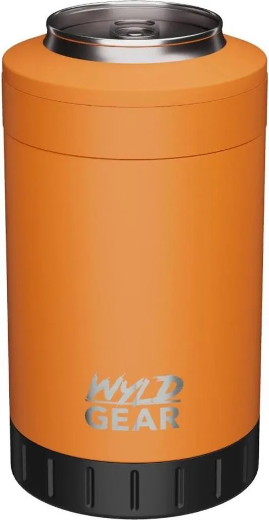 Refroidisseur de Canette 12 OZ Isotherme en Inox Orange Brûlé Wyld Gear