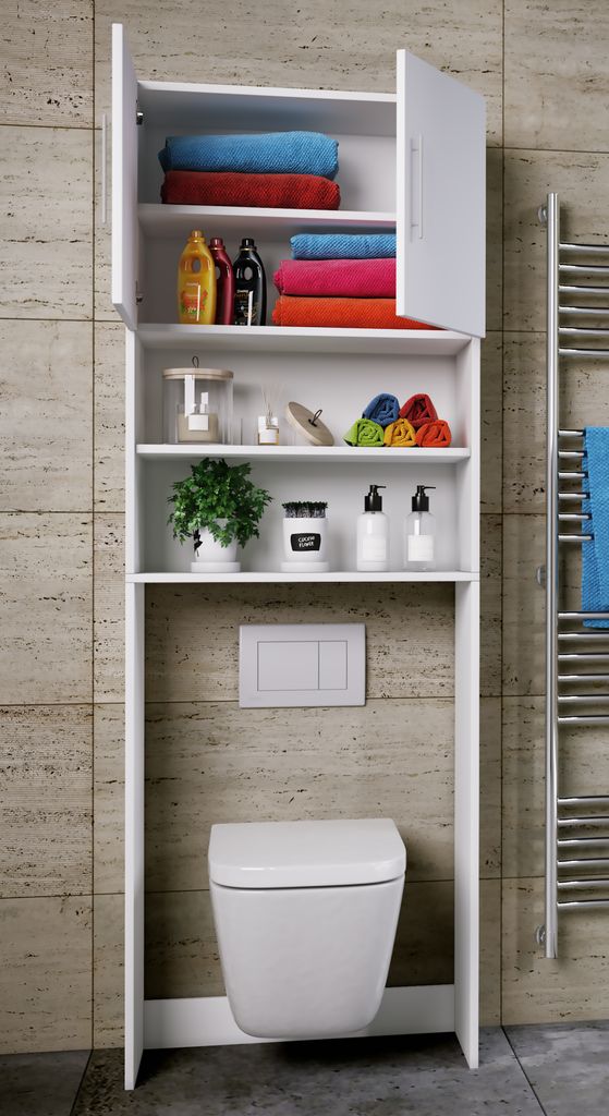 VCM Waschmaschinenschrank "Jutas" | Überbau Waschmaschine Produktbild 10