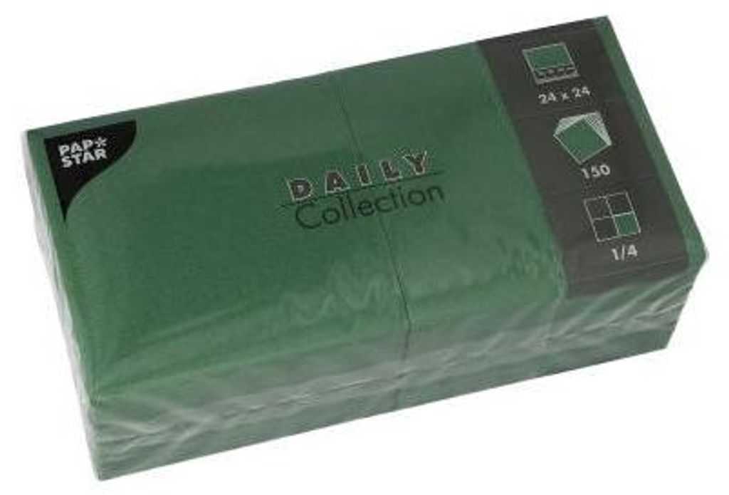 PAPSTAR 89608 PAPSTAR Servietten Daily Collection grün Imagen del producto 