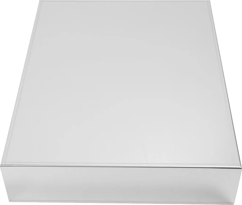 Protège-plaque de cuisson inox 30x40x7 cm - Support robuste de cuisine - 2