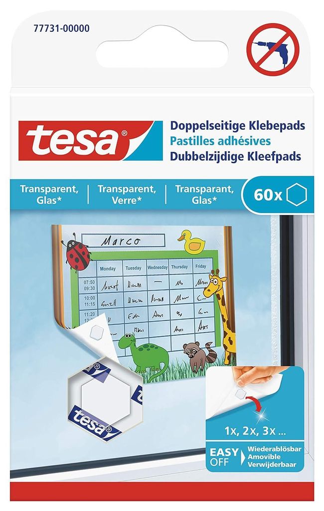 60 tesa   doppelseitige Klebepads Obrázek produktu 
