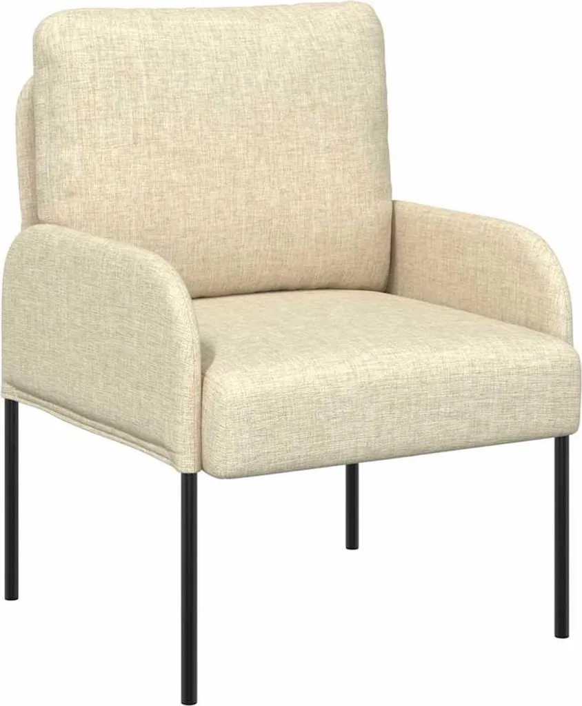 vidaXL Divani Crema con Cuscini 55 cm: Comfort in Compensato Robusto