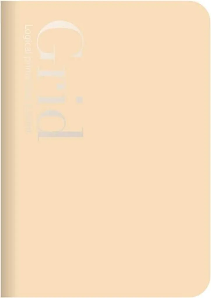 Cahier de notes quadrillé B6 Logical Prime Grid pour écriture fine