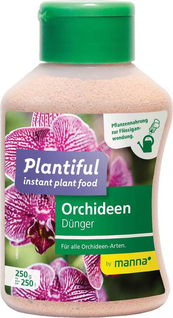 Orchideendünger manna Plantiful 250 g für max. 250 L Produktbild 