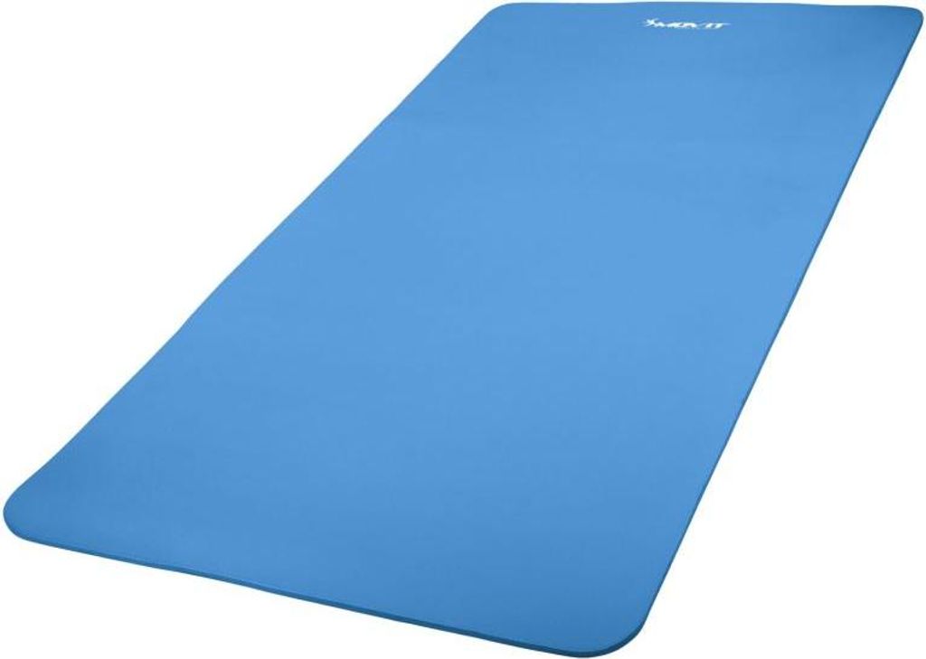 MOVIT Gymnastikmatte Pilates, Gymnastik, Yoga, Matte - hautfreundlich und , Yogamatte für Zuhause oder Unterwegs - 183x60x1,0 cm, Blau