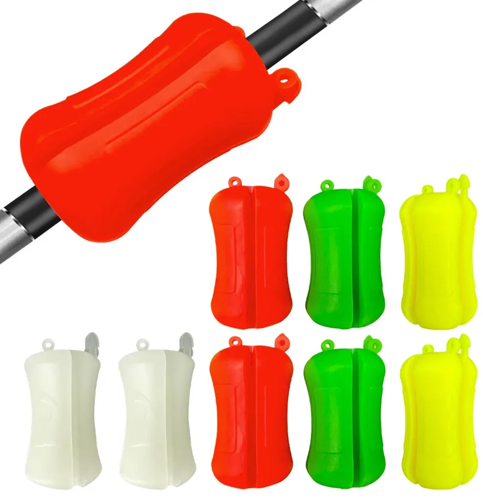 Fixation pour canne à pêche multi-brins - 8 attaches élastiques de transport