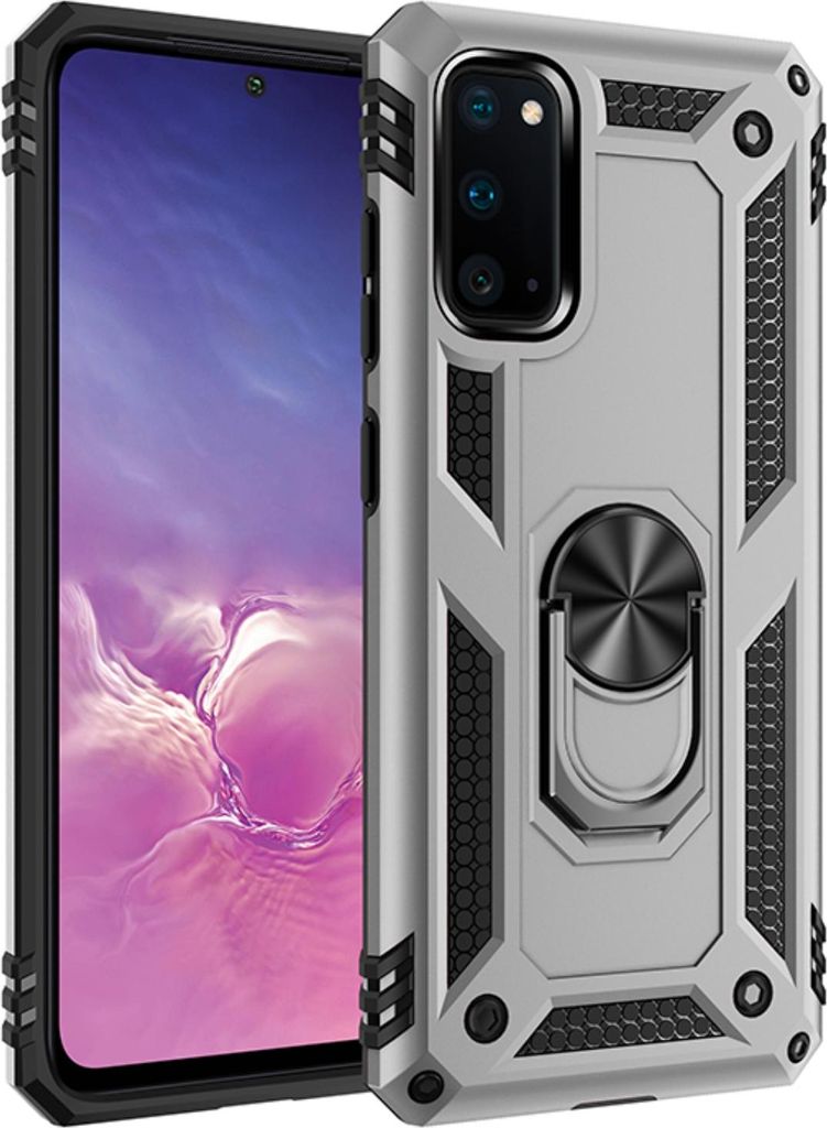 Outdoor Armor Case Samsung Hülle Für Samsung Galaxy S20-Silber