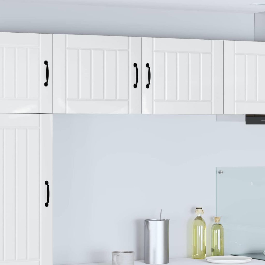 "Schlussverkauf" Küchenschrank/Sideboard - 1 pc - Aufbewahrungsschrank moderne - Hochglanz Weiß 50x31x40 cm Holzwerkstoff C10463
