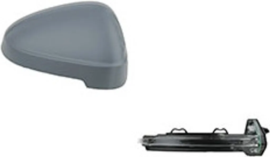 Rétroviseur Audi A4 8W : Coque apprêtée et clignotant LED Johns - Droit