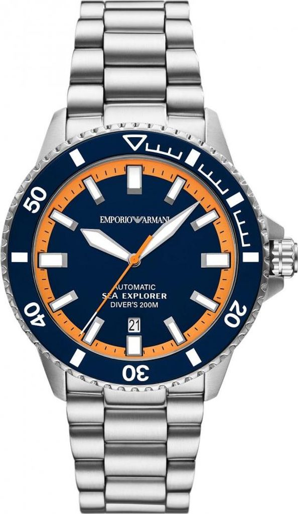 Zegarek męski EMPORIO ARMANI AR60090 granatowy sportowy Produktbild 