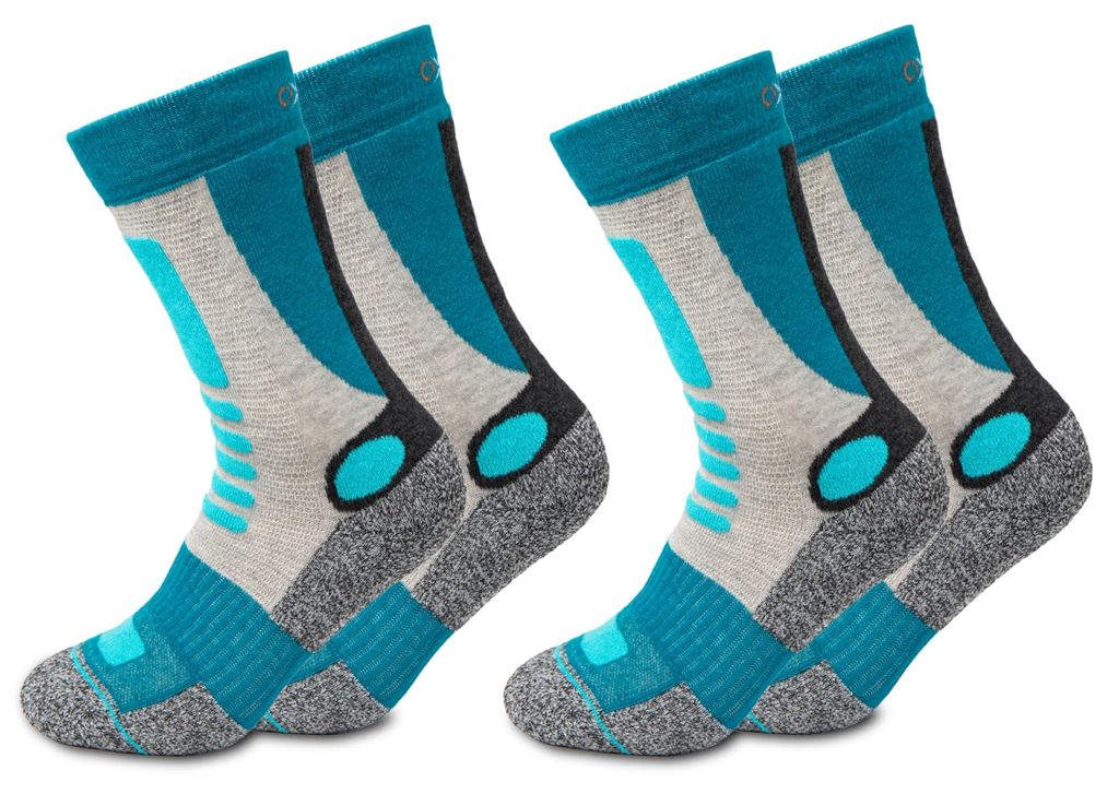 Occulto Damen & Herren Wandersocken 2er Pack (Modell: Produktbild 