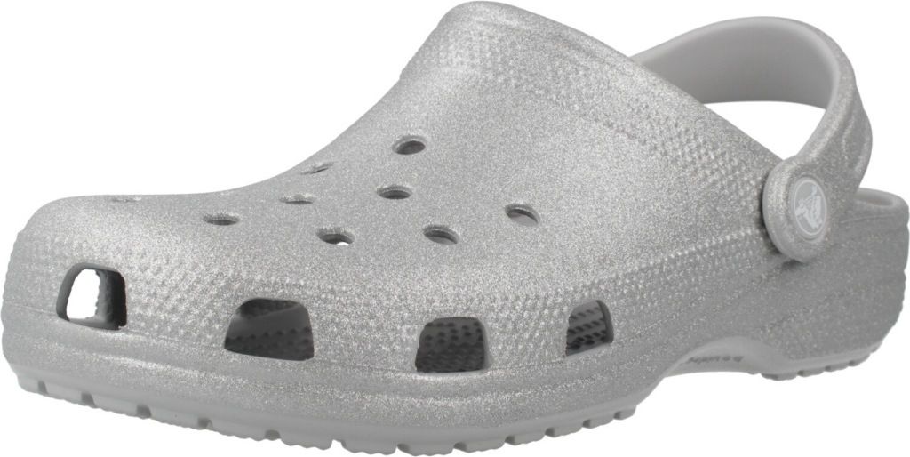 Crocs Classic Glitter Clog Srebrny Zdjęcie produktu 