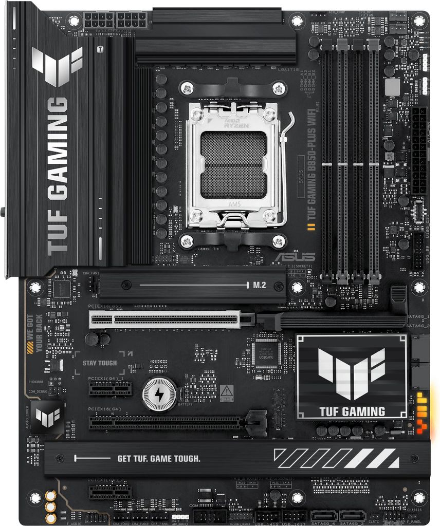 ASUS TUF GAMING B850-PLUS WIFI AMD B850 Sockel AM5 ATX Produktbild 