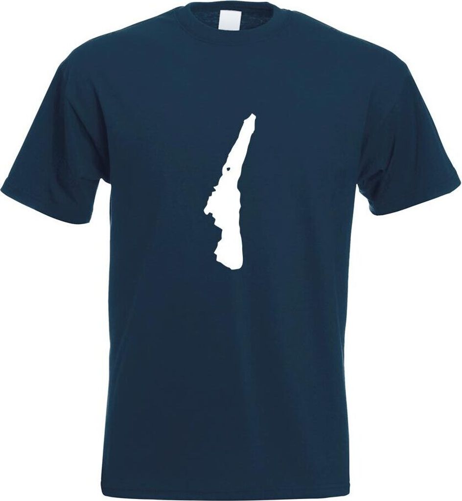 Kiwistar - T-Shirt - Navy - Starnberger See - Deutschland Motiv Bedruckt Funshirt Design Print - mit Motiv Bedruckt - Funshirt Design - Sport - Fre...