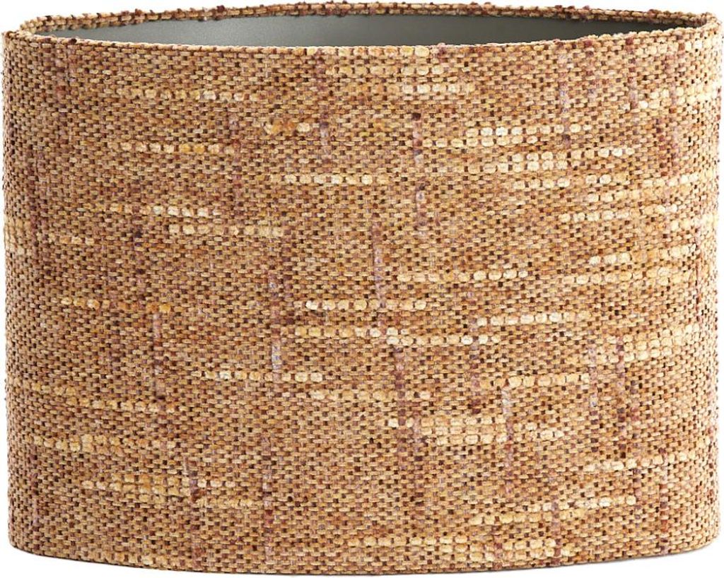 Light & Living - lampenschirm - Osire - braun - textil - E27 - 3838972