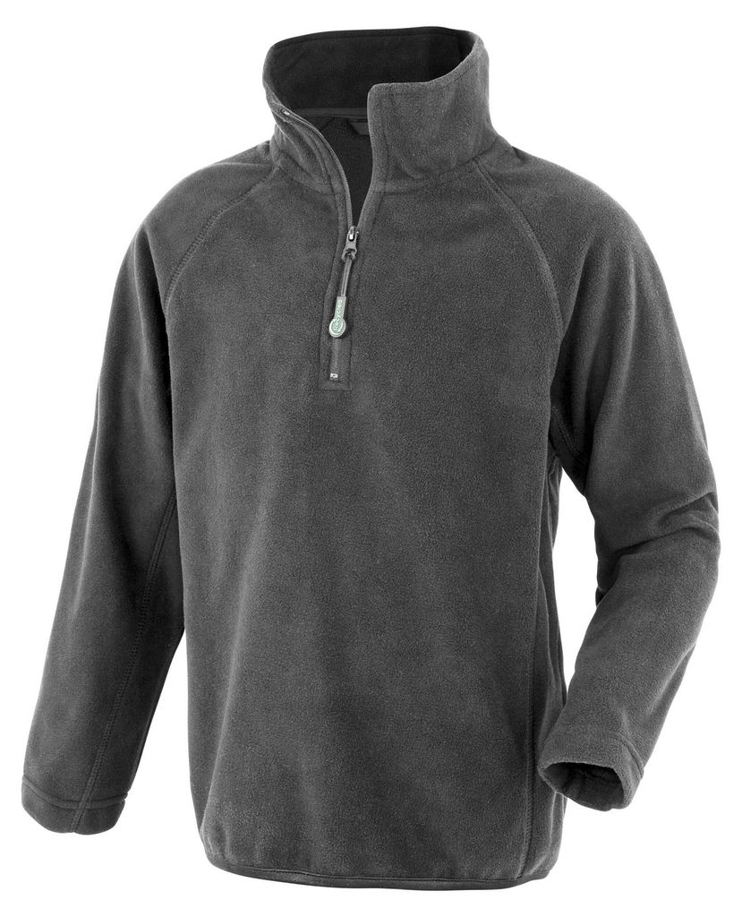 Result Genuine Recycled - Fleece-Oberteil recyceltes Material für Kinder FK2380 (146-152) (Grau)