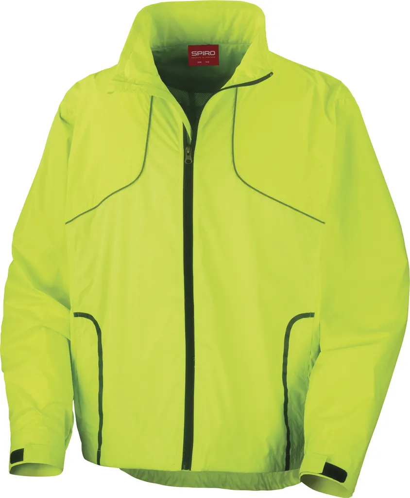 Veste d'entraînement Spiro Crosslite RW1479 Homme Neon Lime Taille M