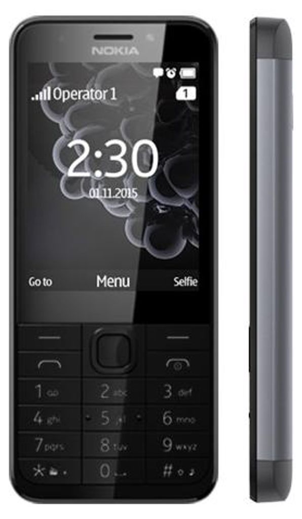 Nokia 230 (2024), Balken, Dual-SIM, 7,11 cm (2.8"), 2 MP, Produktbild 