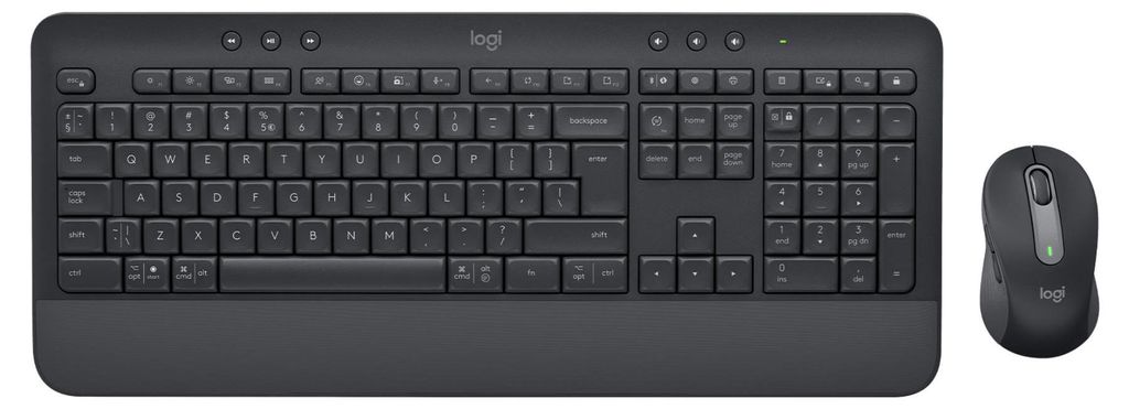 Logitech Signature MK650 Combo for Business - Tastatur-und-Maus-Set - kabellos - Bluetooth LE - QWERTY - US International - Graphite