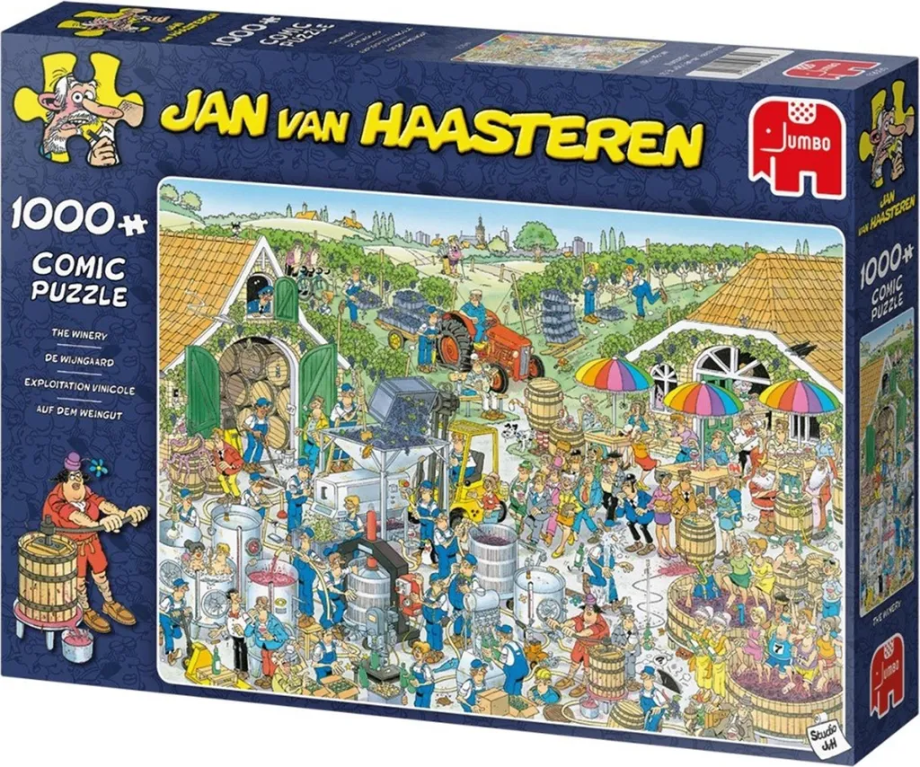 Puzzle Winiarnia 1000 Pièces - Impression Haute Définition et Détails - 4