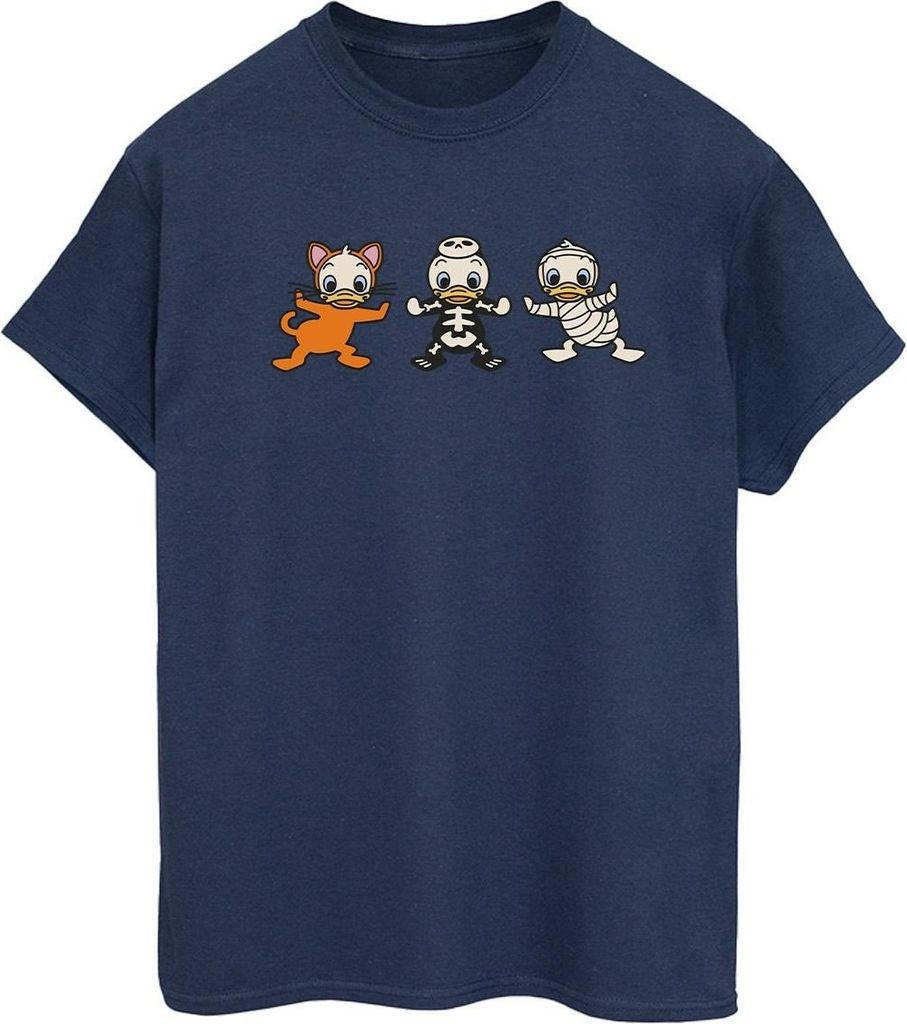 Disney - "Duck Tales Halloween" T-Shirt für Damen BI39198 (3XL) (Marineblau)