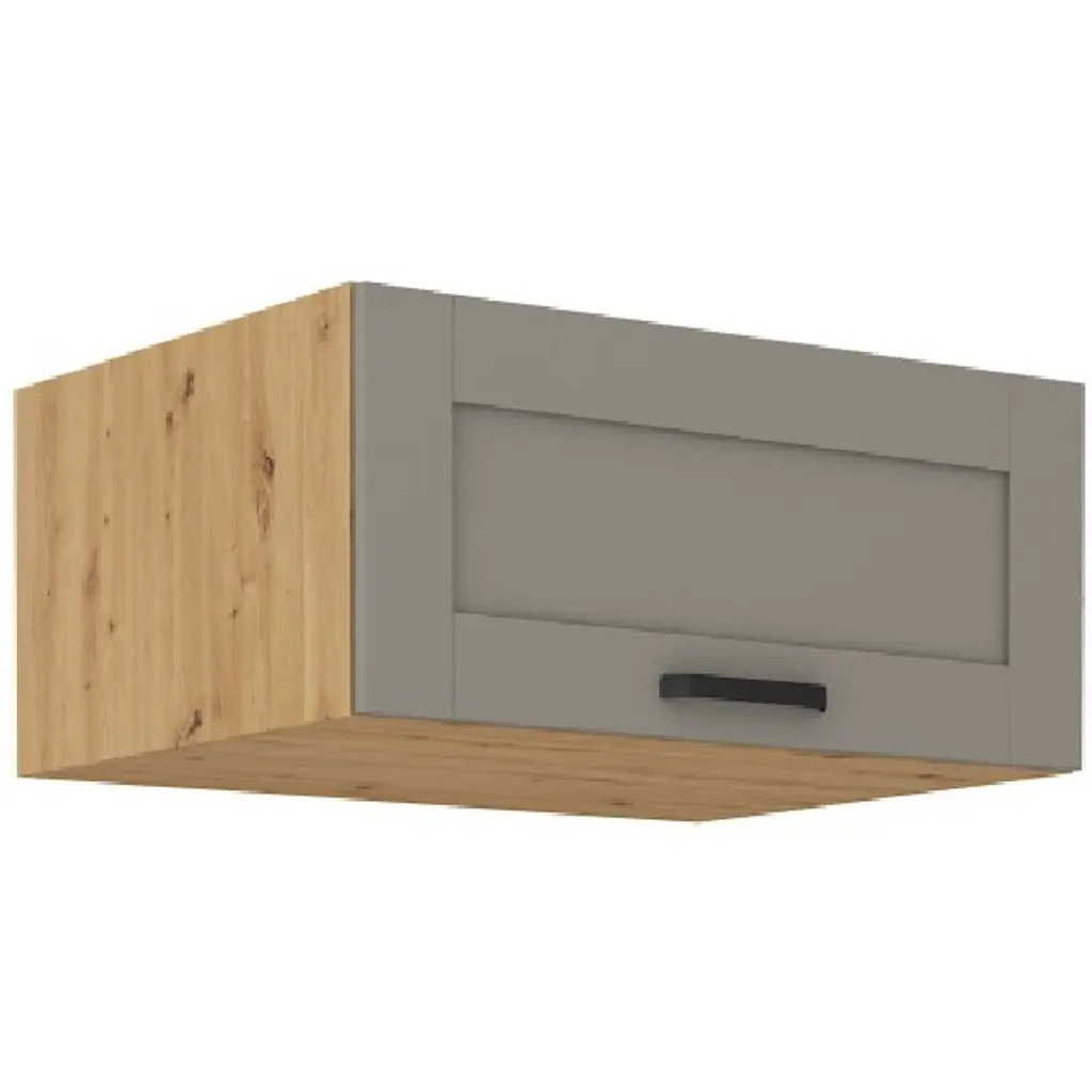Cappa 80 cm LAILI Grigio e Rovere Artigianale: Estetica e Potenza