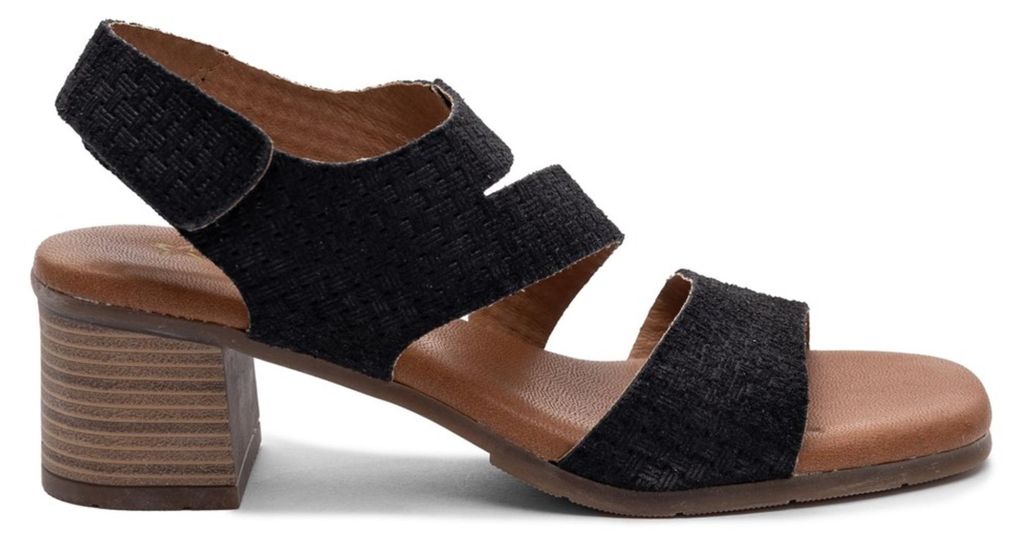 Damen Sandalen in Schwarz, Modell E740101001