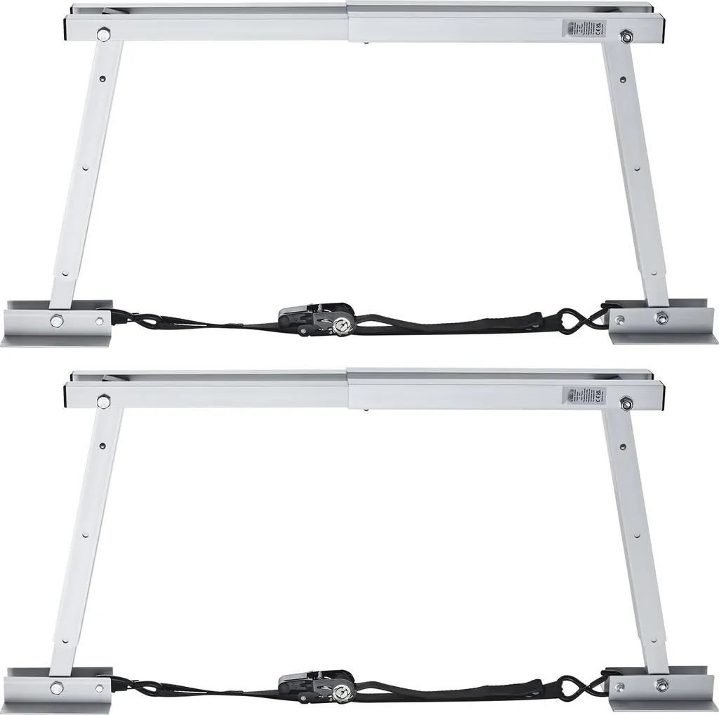 Support de Pare-chocs Pliable pour Caravane et Remorque - Hauteur Variable