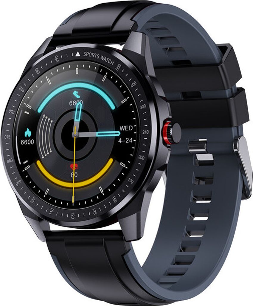 Smart Watch Fitness Tracker mit 15 Sportmode Wasserdichter Bluetooth Pulsmesser Schlafqualität Tracker Dunkelblau