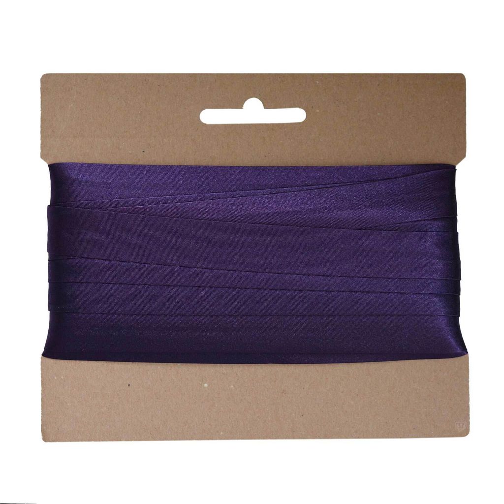 20m Schrägband Satin 20mm gefalzt Kantenband Einfassband 29 Farben wählbar