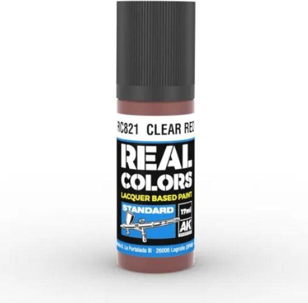 AK Interactive RC821 - Clear Red 17 ml. - Neu Produktbild 