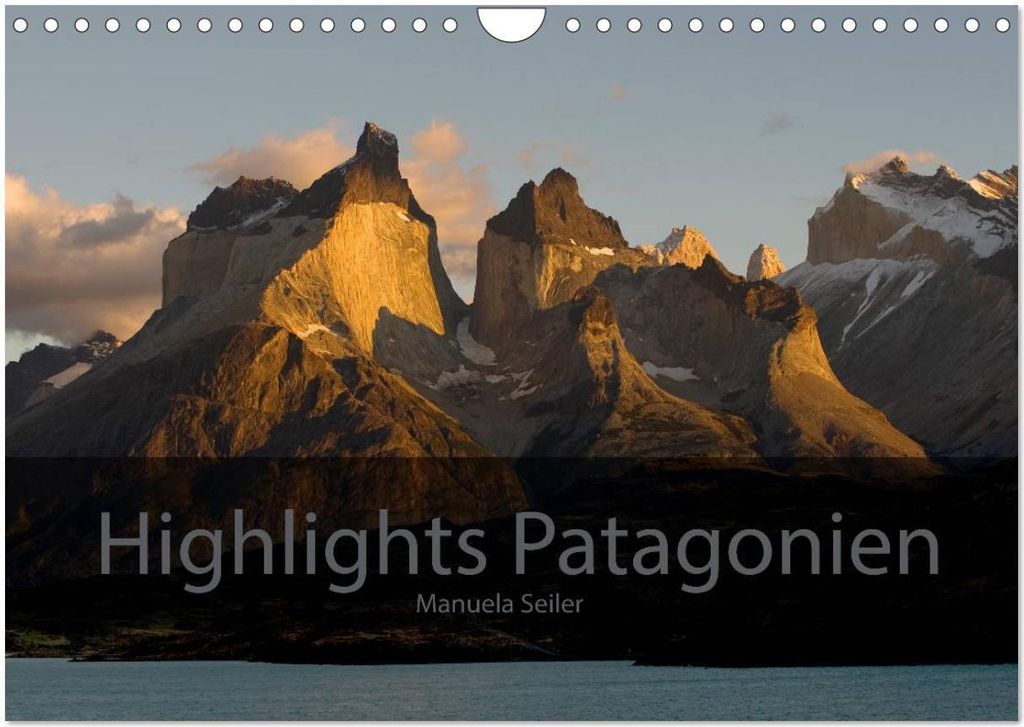Patagonien 2026 Highlights von Manuela Seiler (Wandkalender 2026 DIN A4 quer), CALVENDO Monatskalender