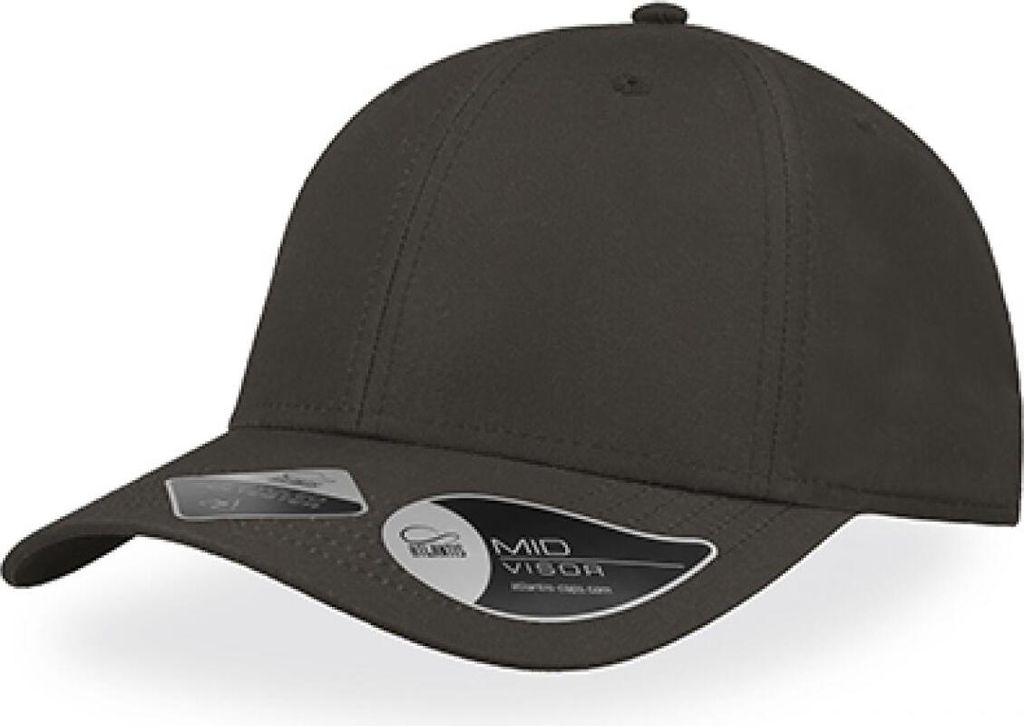 Atlantis REFE | Recy Feel Cap, 6-Panel-Cap - Farbe: Dark Grey - Größe: One Size