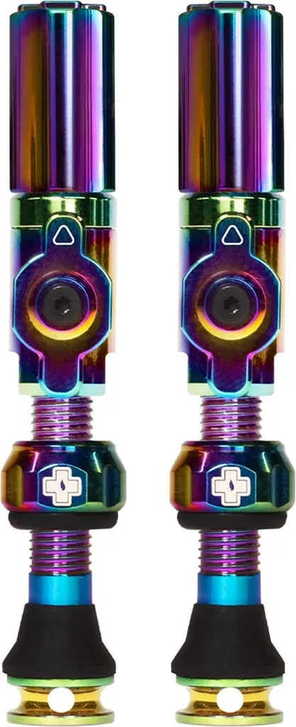 Valve Tubeless Big Bore Hybrid Iridescent 35 mm pour VTT Haute Performance