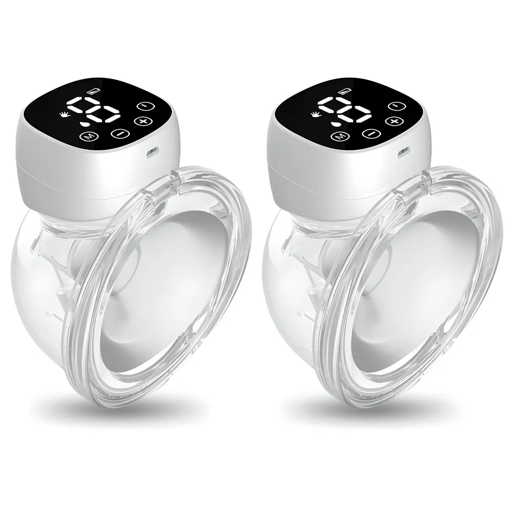 Tire-lait mains libres pour mamans actives batterie 1200mAh pack de deux