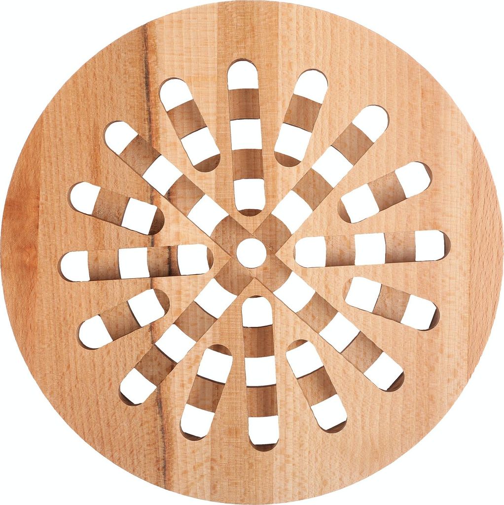 Creative Home Sottopentola Retonda in Legno | Immagine del prodotto 