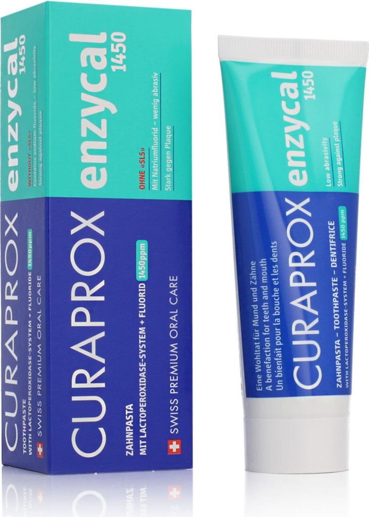 CURAPROX 73320627 CURAPROX enzycal 1450 PPM Zahnpasta 75,0 Productafbeelding 