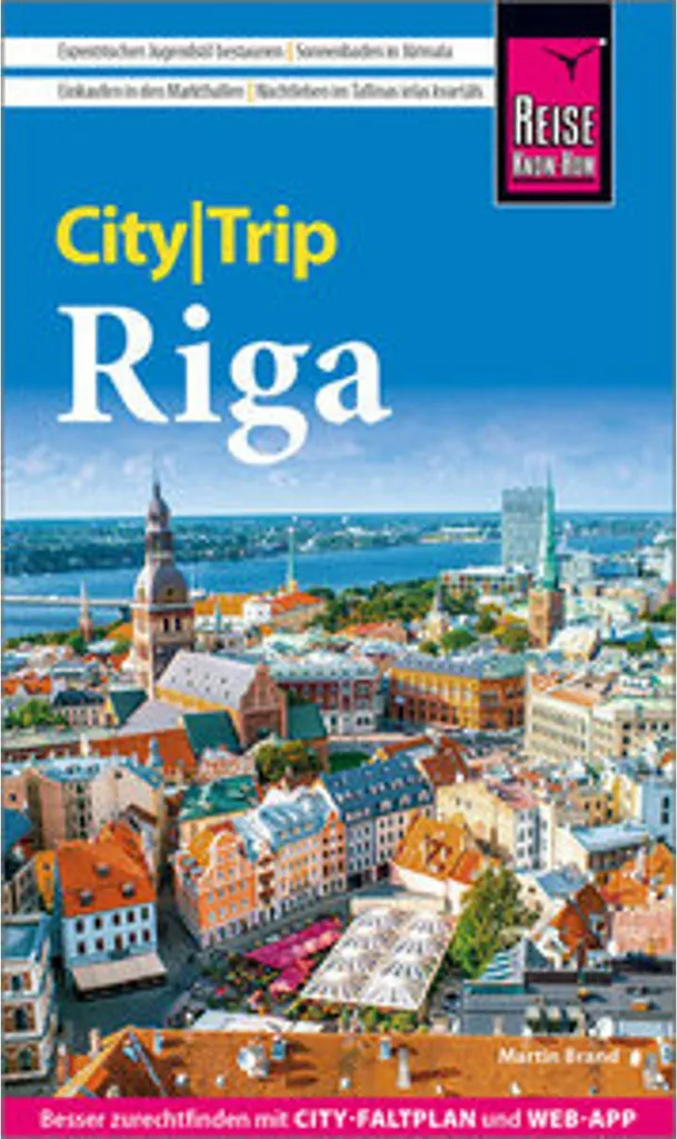 Ne vous perdez plus à Riga avec ce Guide de Voyage et sa Carte de Ville Précise