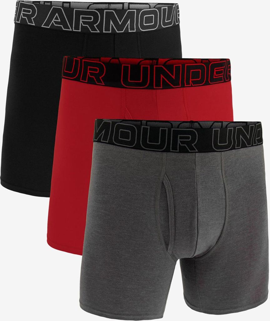 Under Armour Boxershorts M Ua Perf Baumwolle 6In-Gry 1383889-025__MD