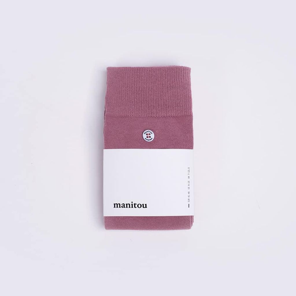 Uni Baumwollsocken Maulbeere – 36-40 Produktbild 
