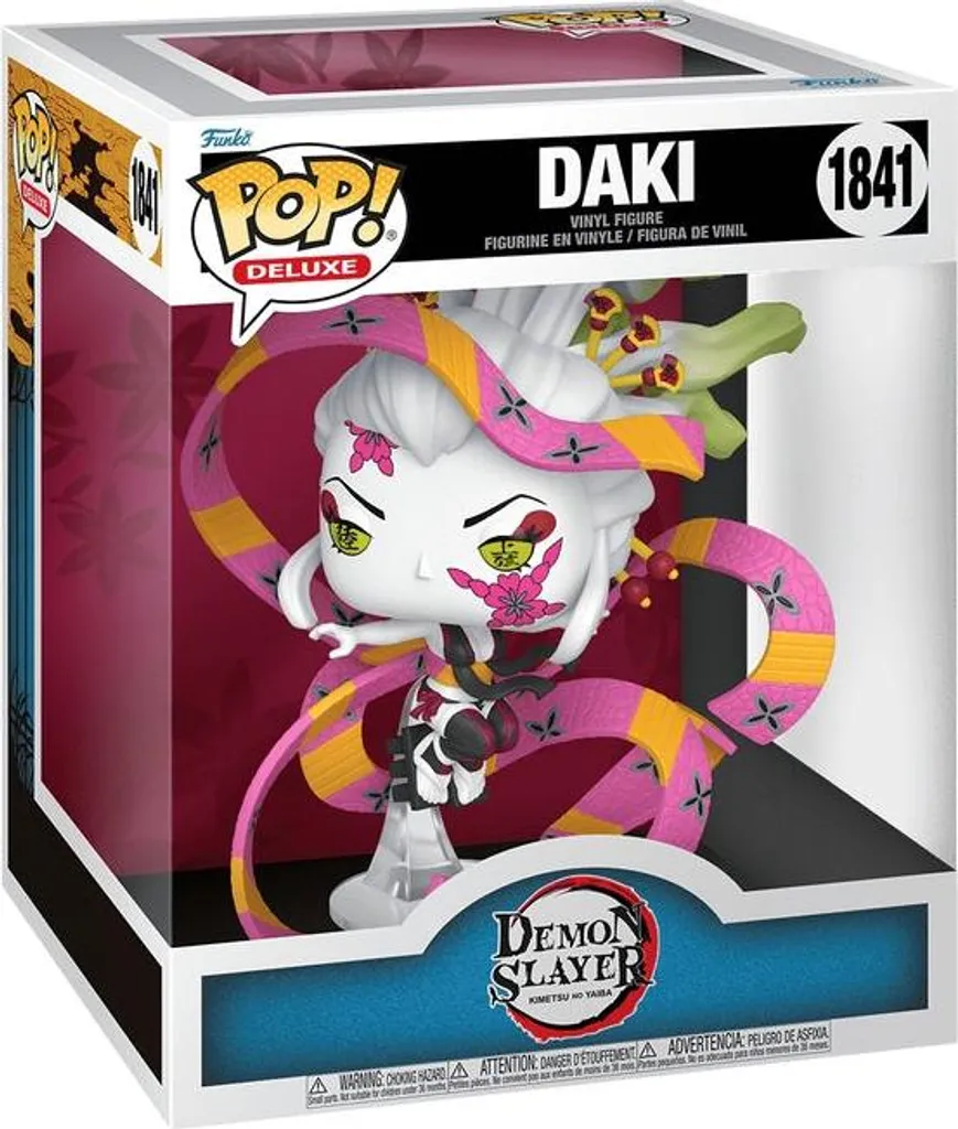 Figurine de luxe Daki Demon Slayer Funko Pop Vinyl Collectible 10cm