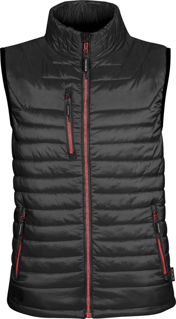 Stormtech Herren Gilet Gravity Thermal RW4644 (S) (Schwarz/Rot)