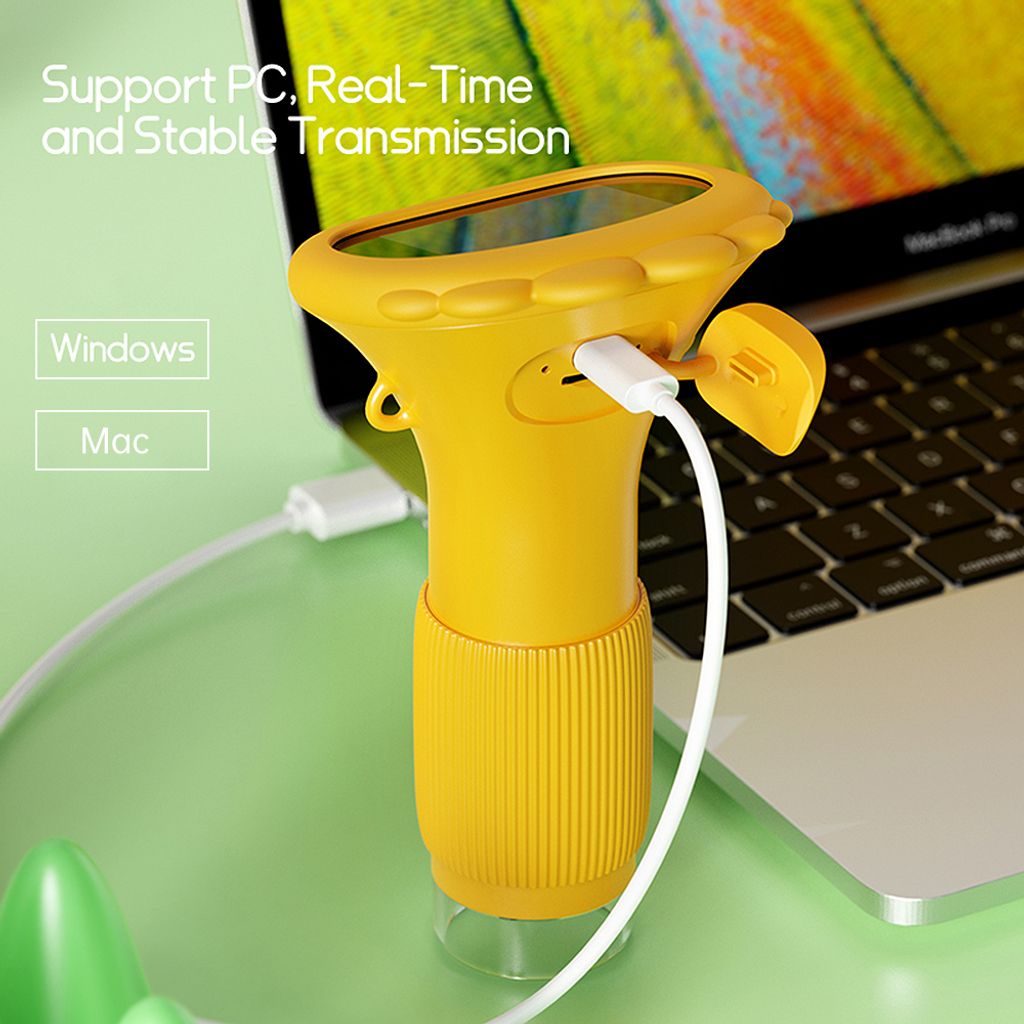 1080P mini mikroskop pro děti, 1000x přenosný digitální Obrázek produktu 6