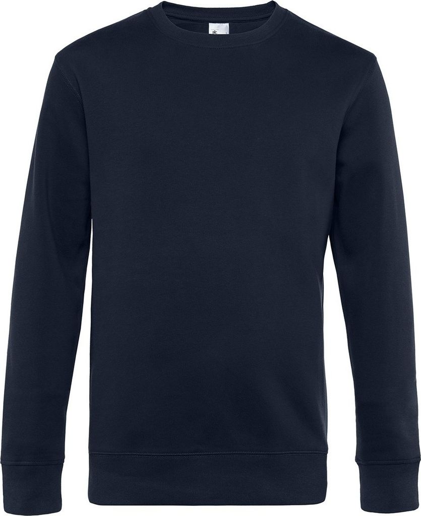 B&C - "King" Sweatshirt für Herren RW7909 (S) (Marine)