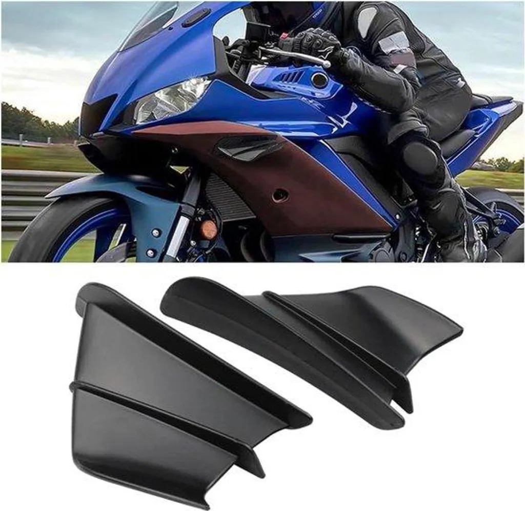 Déflecteur d'air de moto aérodynamique et aileron pour trottinette 12V