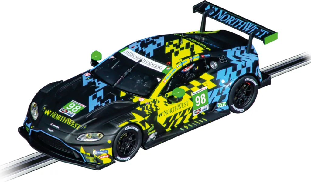 Carrera Digital 132 Aston Martin Vantage GT3 Idéale pour Course en Club