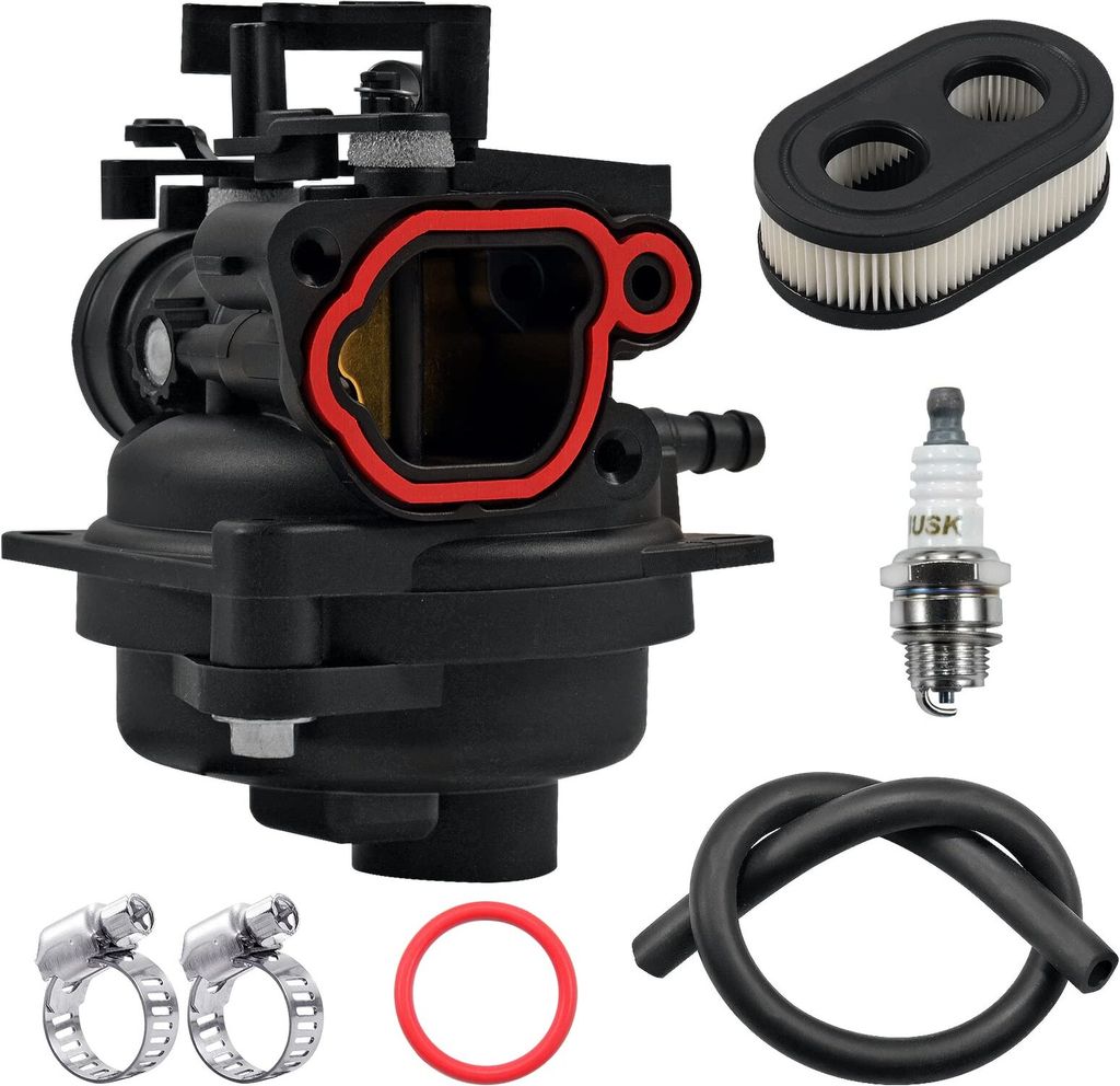 799584 Vergaser-Kit passend für B&S Carb 799584 592361 594057 594058 594529 Kompatibel mit Rasenmähermotor 550EX 625EX 675EX 725EXI 140CC LC121P ...