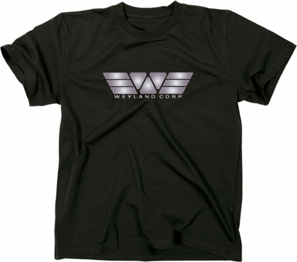 Styletex23 T-Shirt Weyland Corp Industries T-Shrt, Alien, schwarz, S